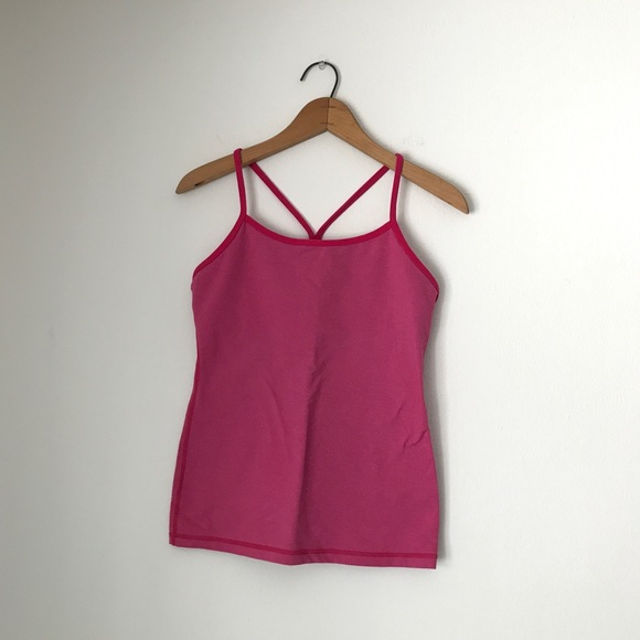 lululemon athletica Tops - Lululemon Pink Tank Top Size 8